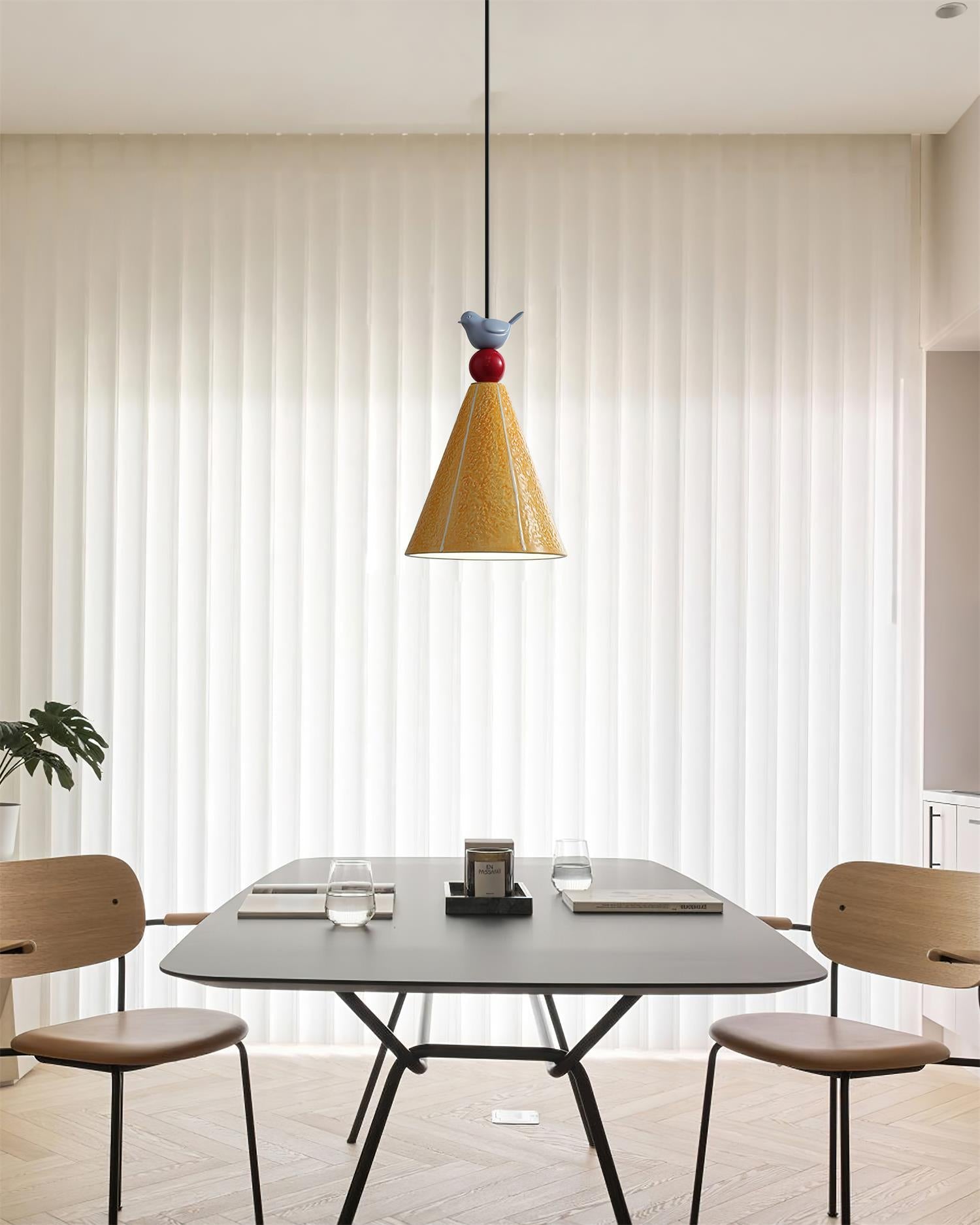 Freyza | Suspension avec pendentif oiseau Fivio – Cuisine et salle à manger