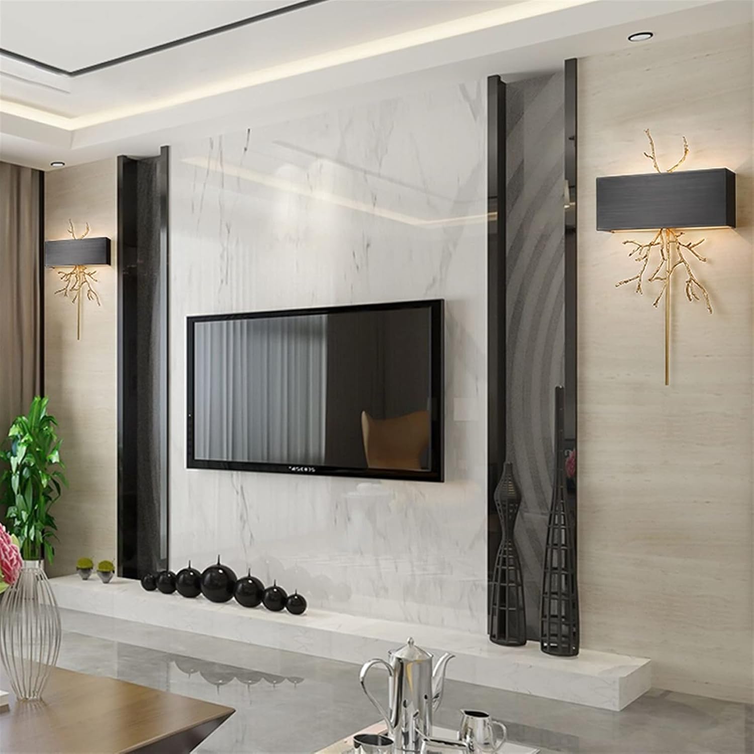 Freyza | Applique murale en laiton Vivaria – chambre, couloir