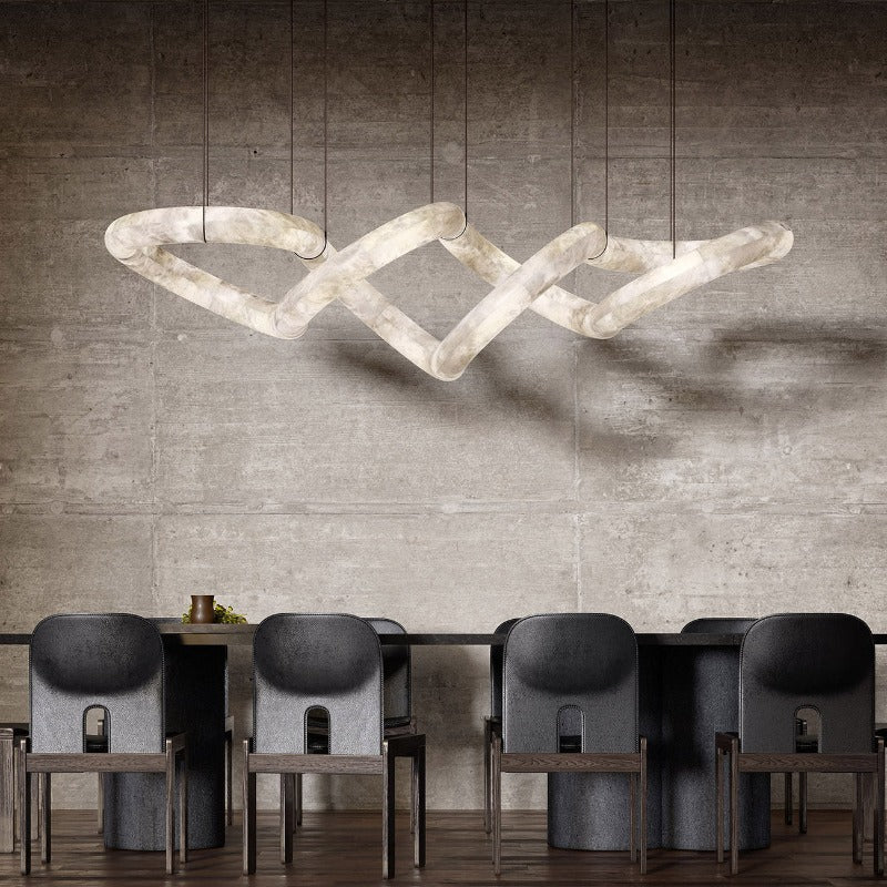 Freyza | Syrinan Luxe Ring Chandelier – Dining Room Living Room