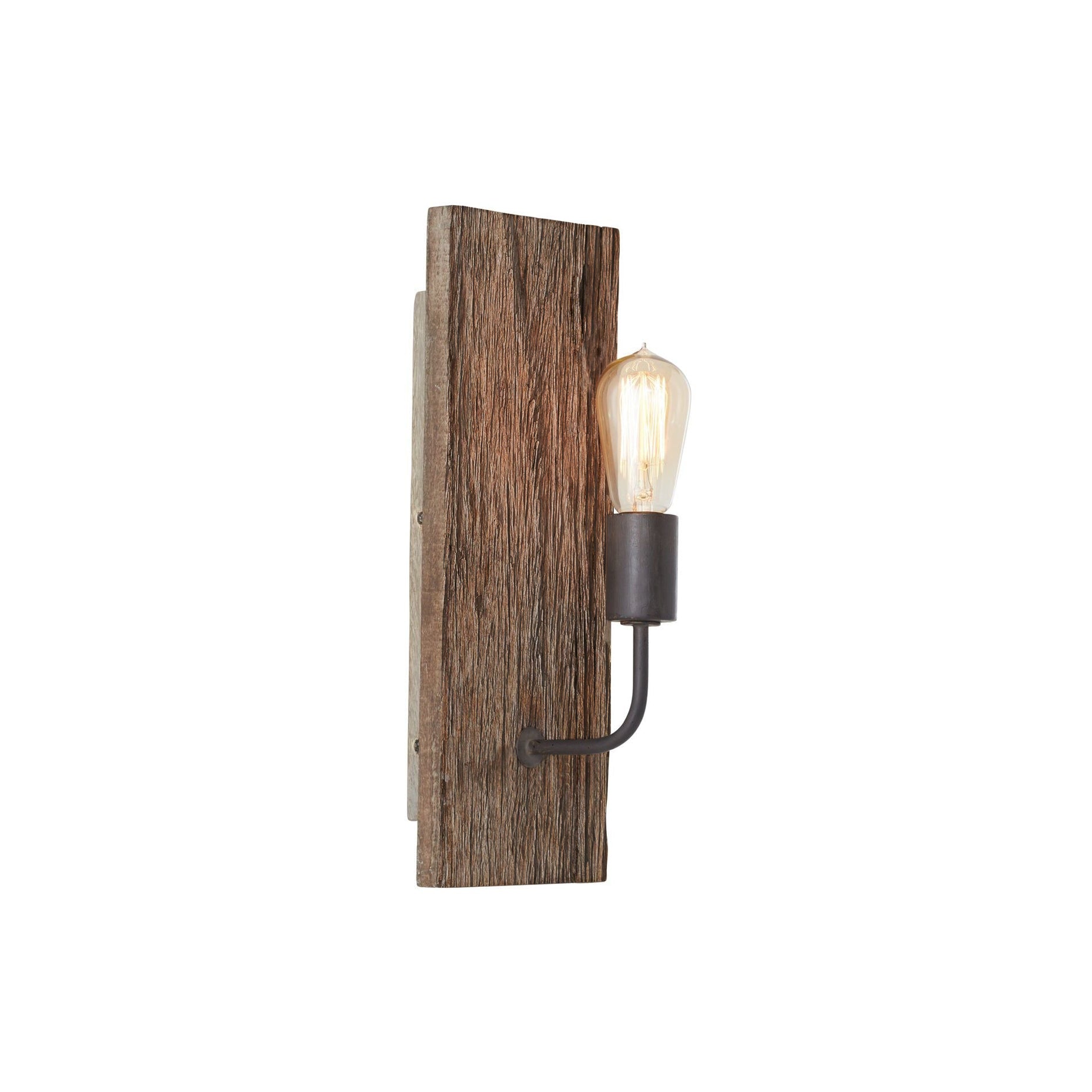 Freyza | Ovenaris Vintage Industrial Wood Wall Light – Industrial Bedroom Hallway
