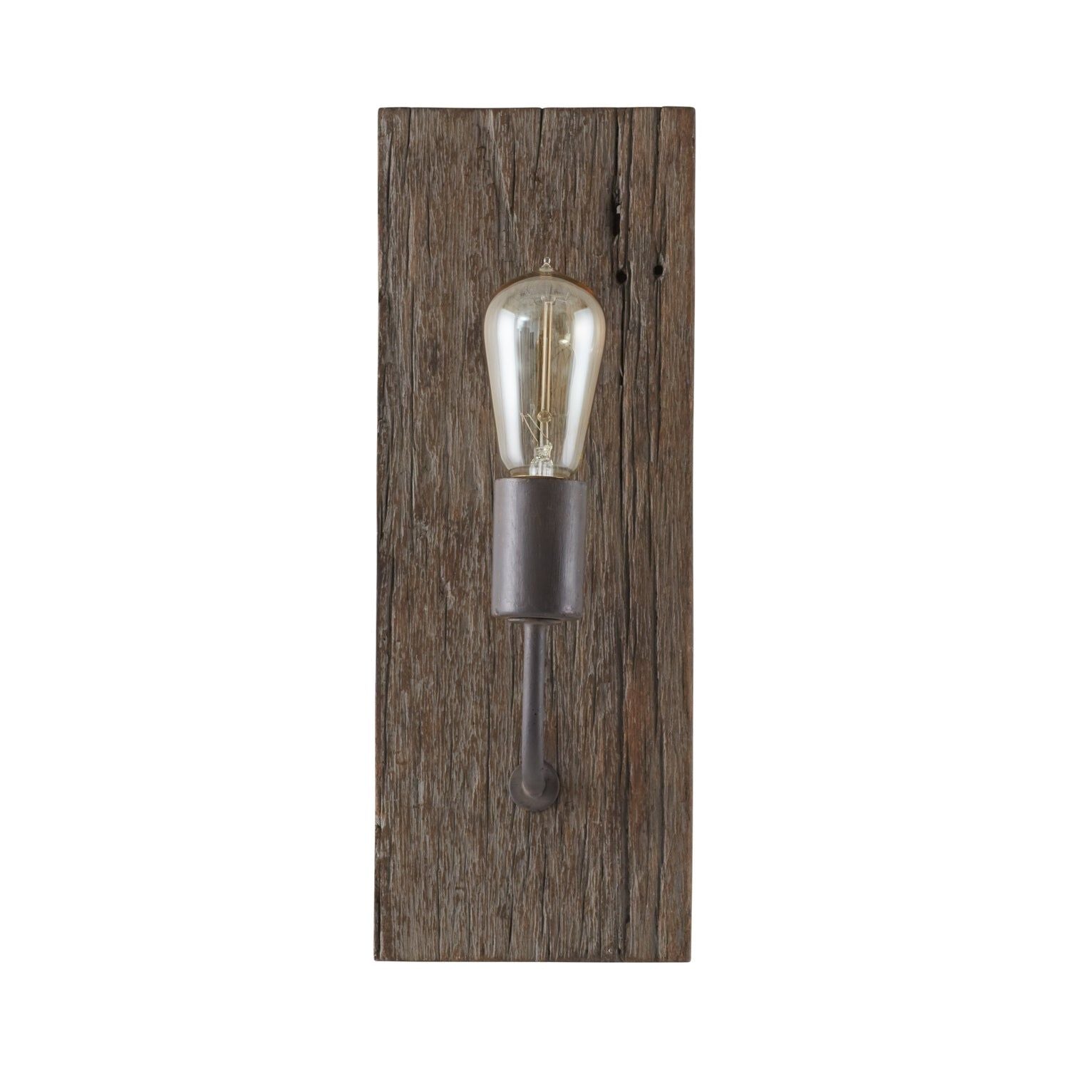 Freyza | Ovenaris Vintage Industrial Wood Wall Light – Industrial Bedroom Hallway