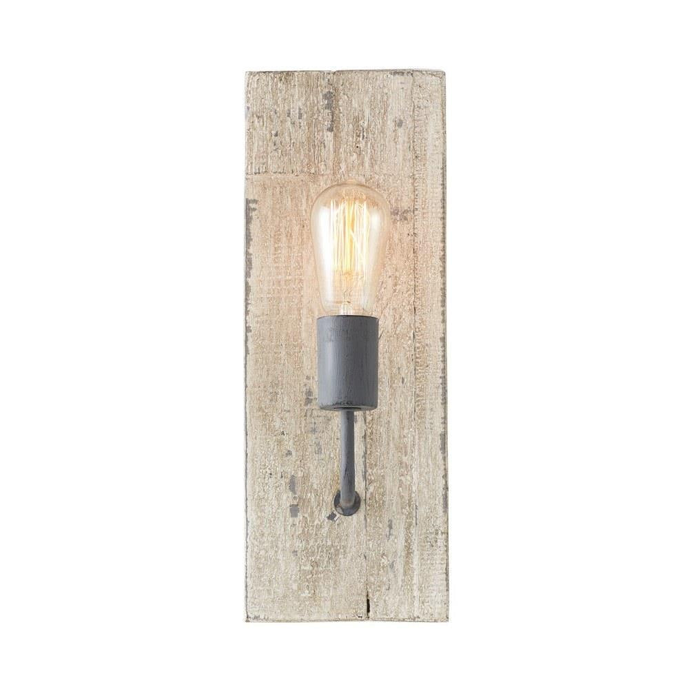 Freyza | Ovenaris Vintage Industrial Wood Wall Light – Industrial Bedroom Hallway