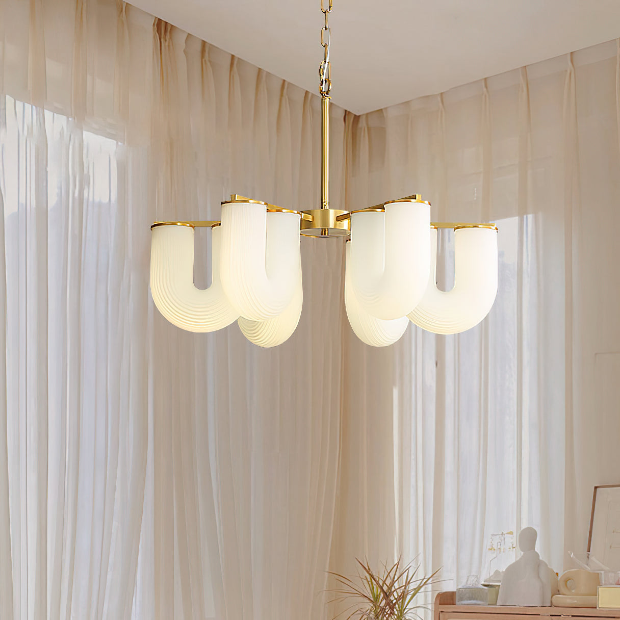 Freyza | Lyshaos Nordic Art Chandelier – Nordic Dining Room Living Room