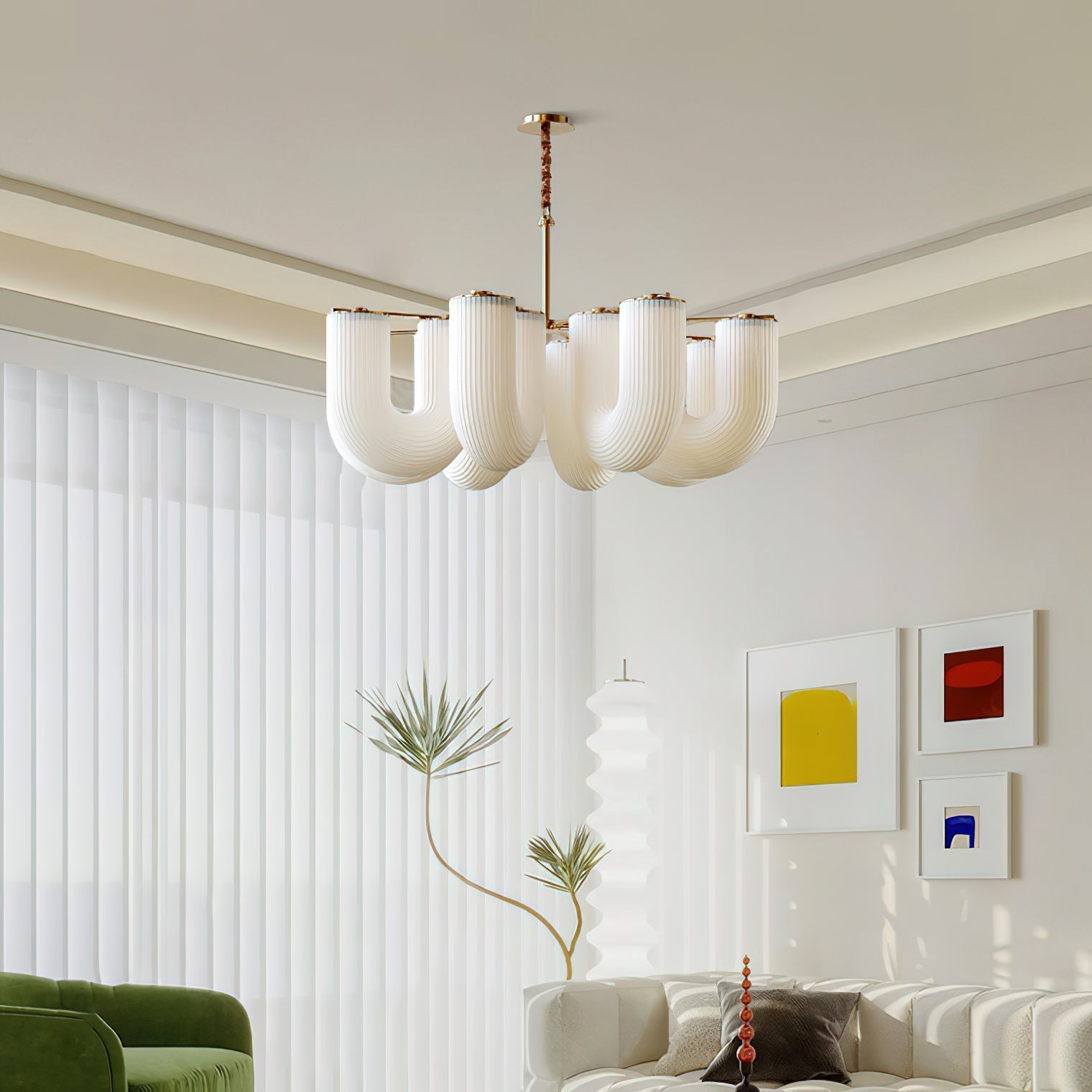 Freyza | Lyshaos Nordic Art Chandelier – Nordic Dining Room Living Room