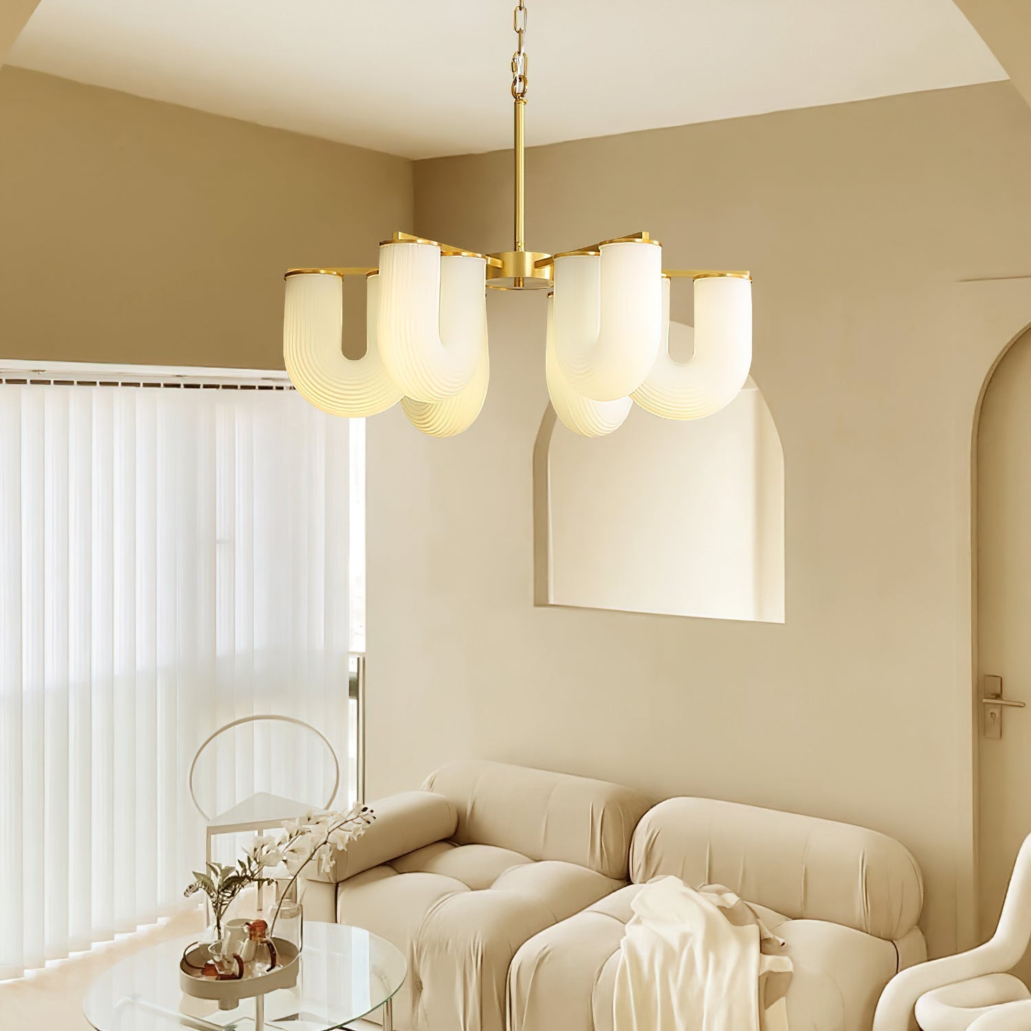 Freyza | Lyshaos Nordic Art Chandelier – Nordic Dining Room Living Room