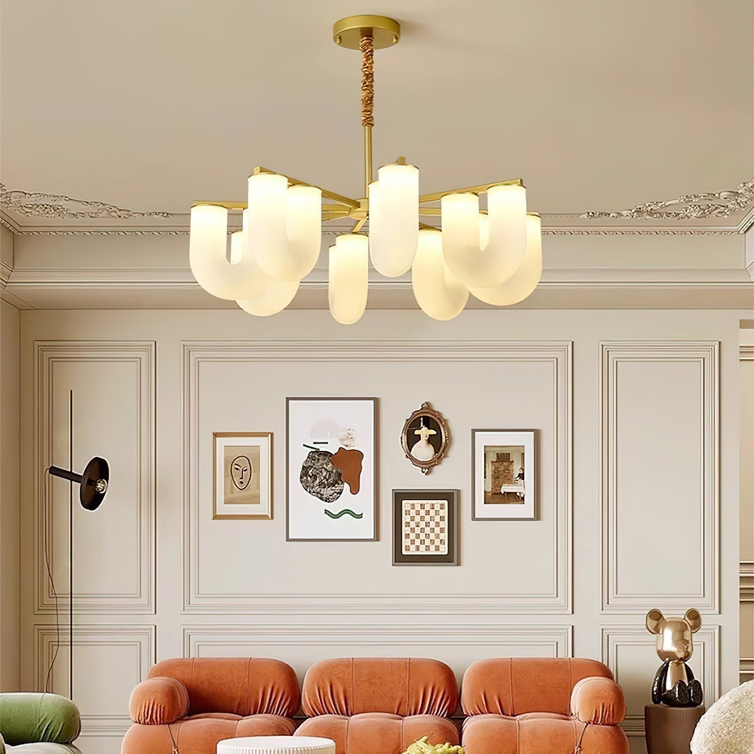 Freyza | Lyshaos Nordic Art Chandelier – Nordic Dining Room Living Room