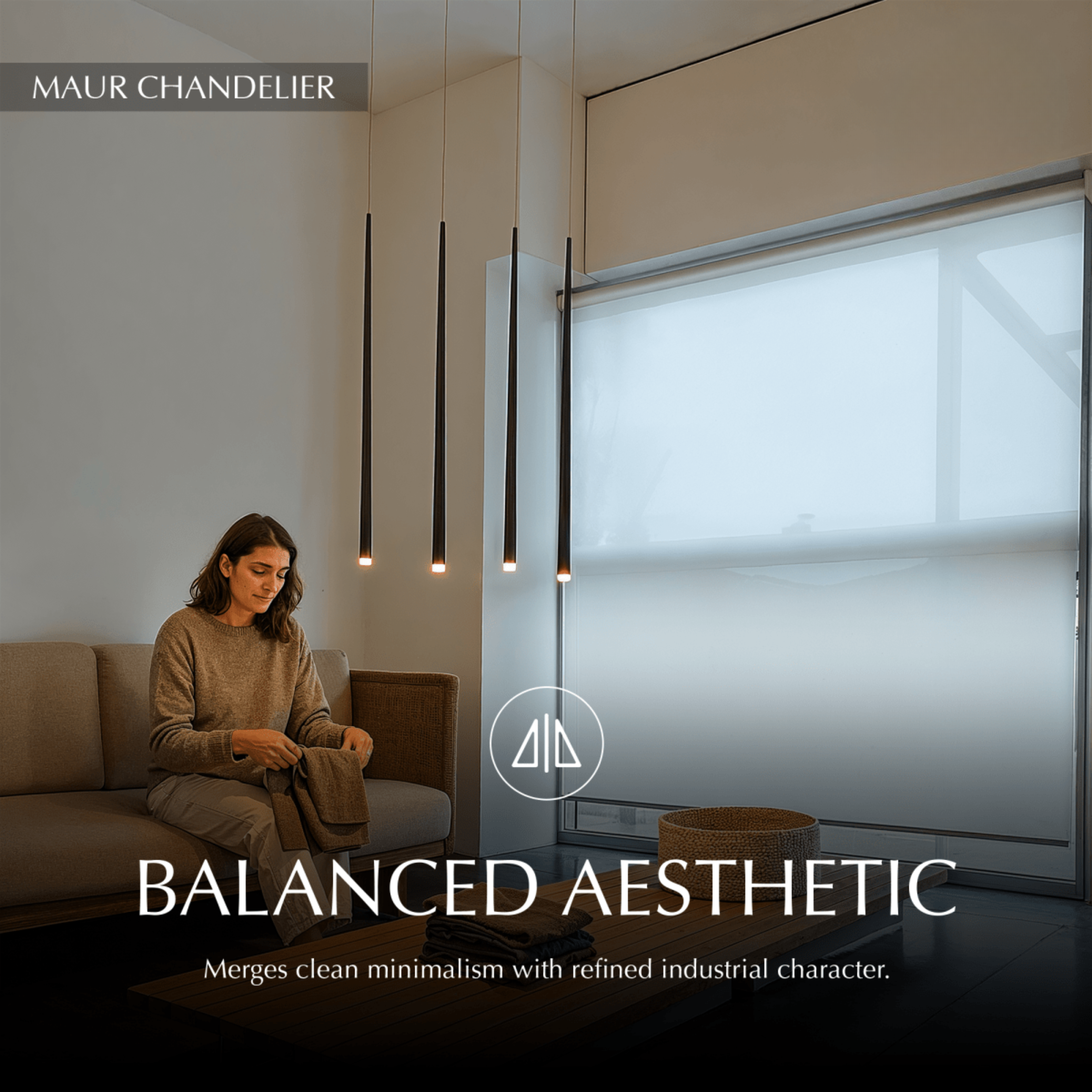 Freyza - Elegant Modern Stainless Steel Dining Room Chandelier Light