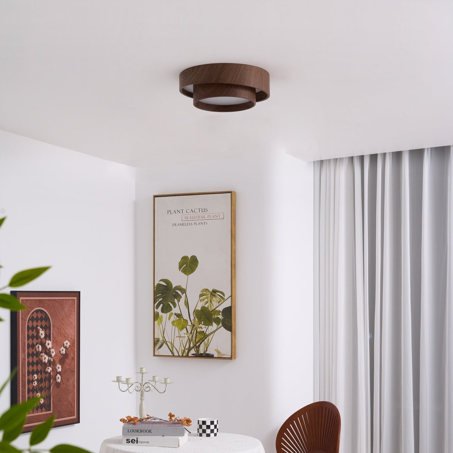 Freyza | Plafonnier à montage affleurant – Chambre, couloir, cuisine