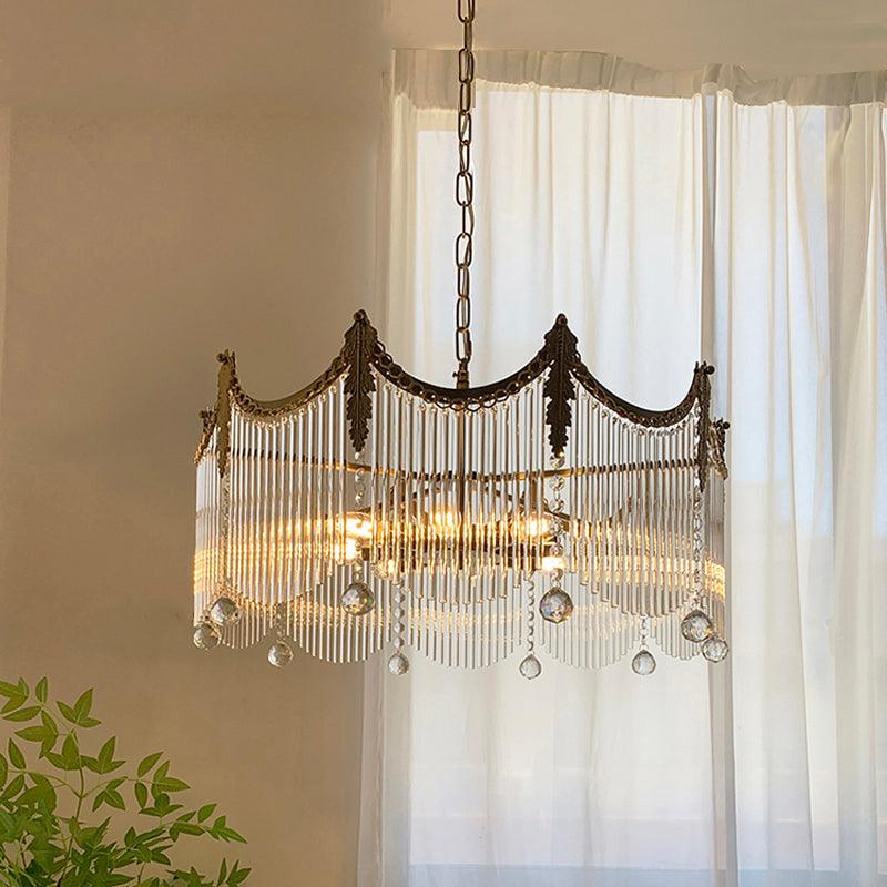 Freyza | Lustre en verre – Salle à manger et salon de style champêtre