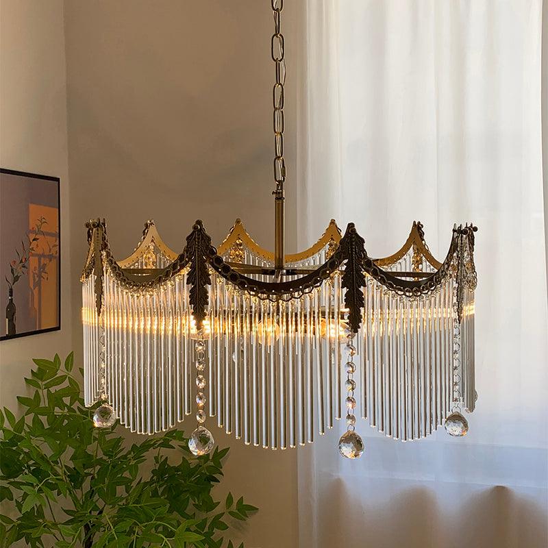 Freyza | Lustre en verre – Salle à manger et salon de style champêtre
