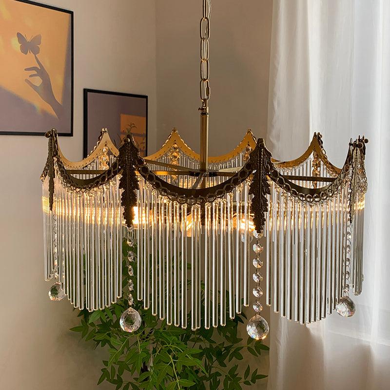 Freyza | Lustre en verre – Salle à manger et salon de style champêtre