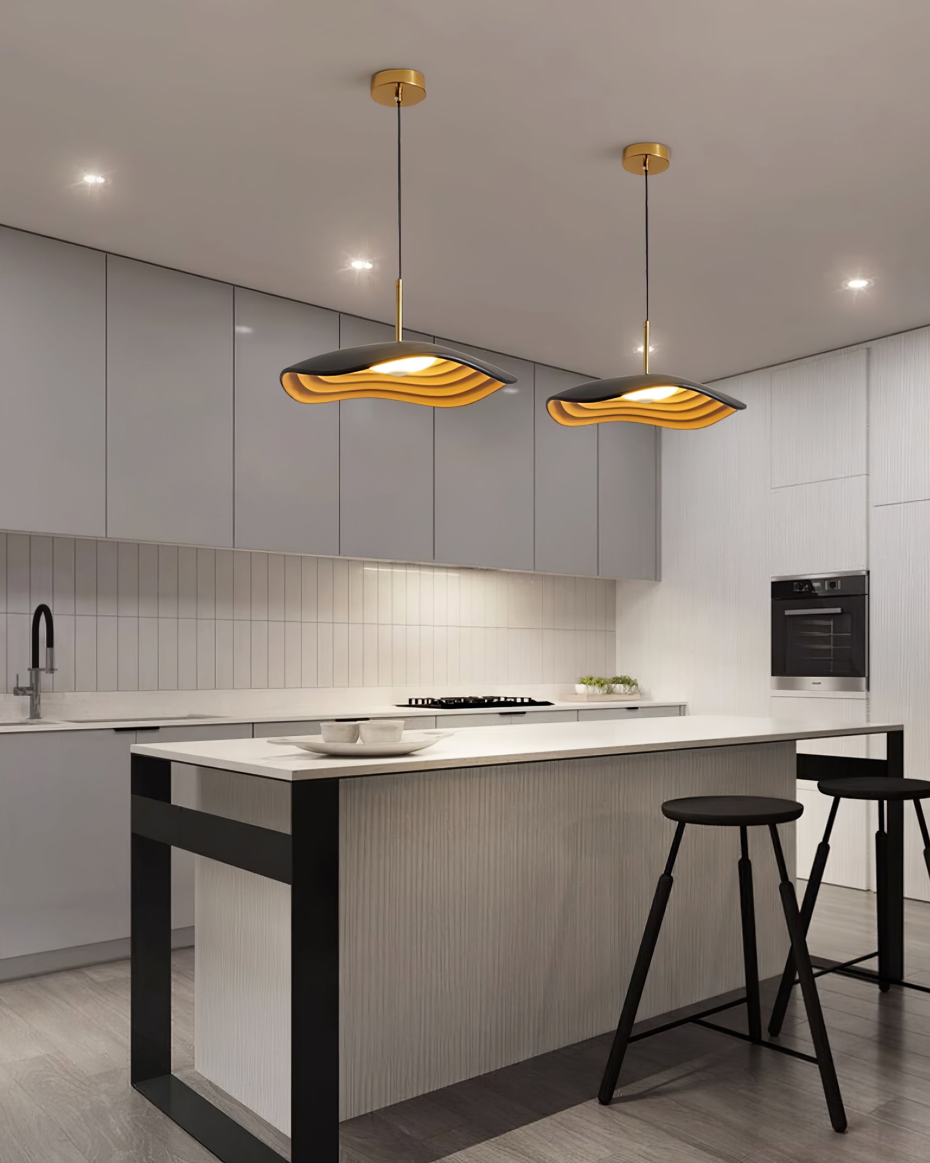 Freyza | Suspension Ovelis Wave – Luminaire pour cuisine et salle à manger