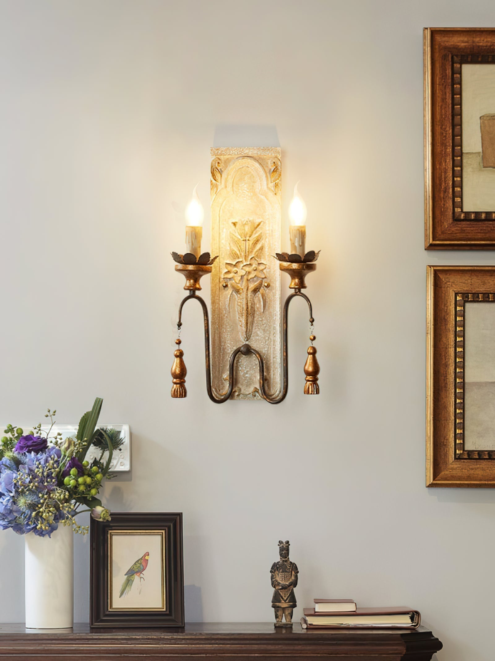 Freyza | Elsoris Postmodern Luxury Wood Wall Light – Modern Bedroom Hallway