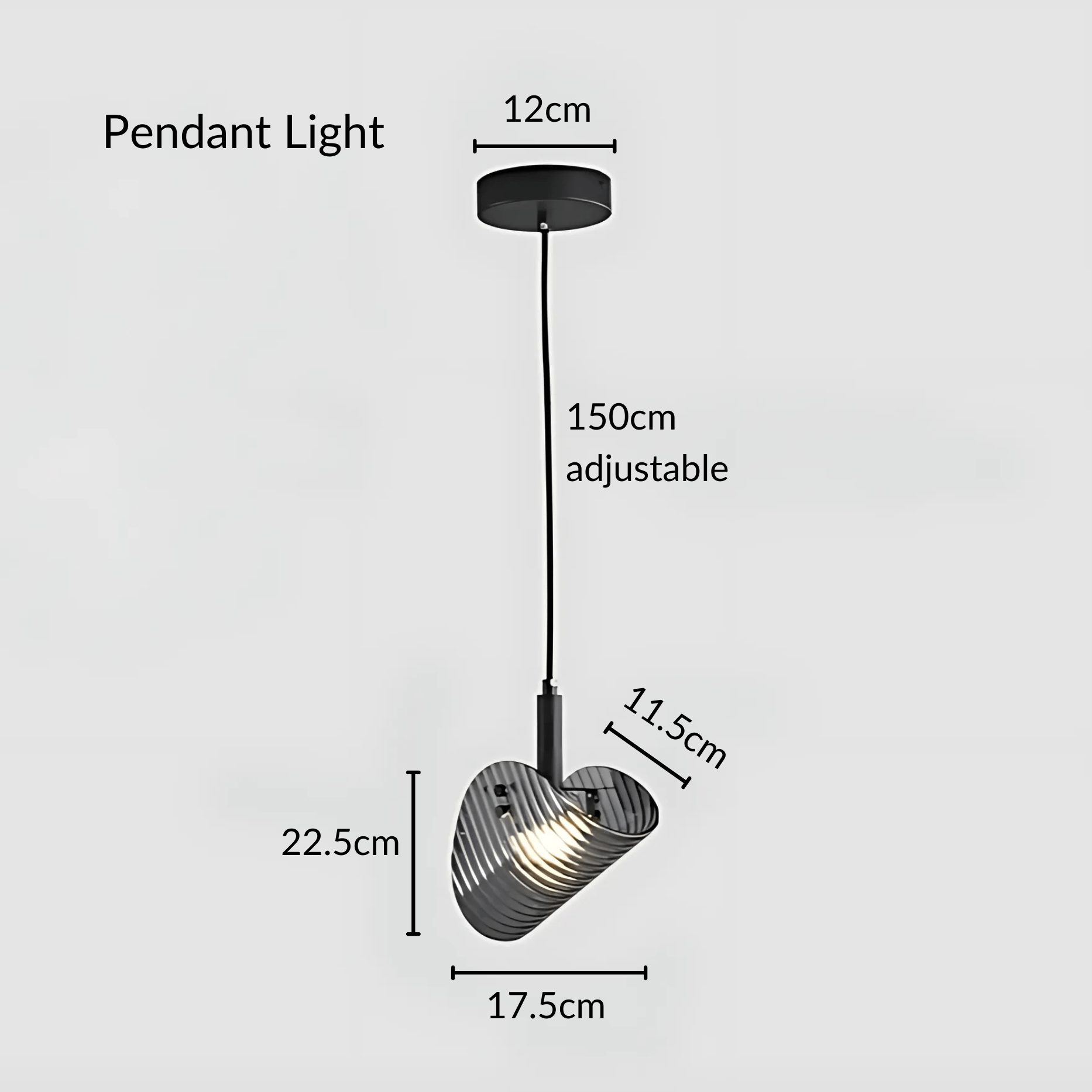 Valhalla | Modern Black Glass Industrial Chandelier Light 0