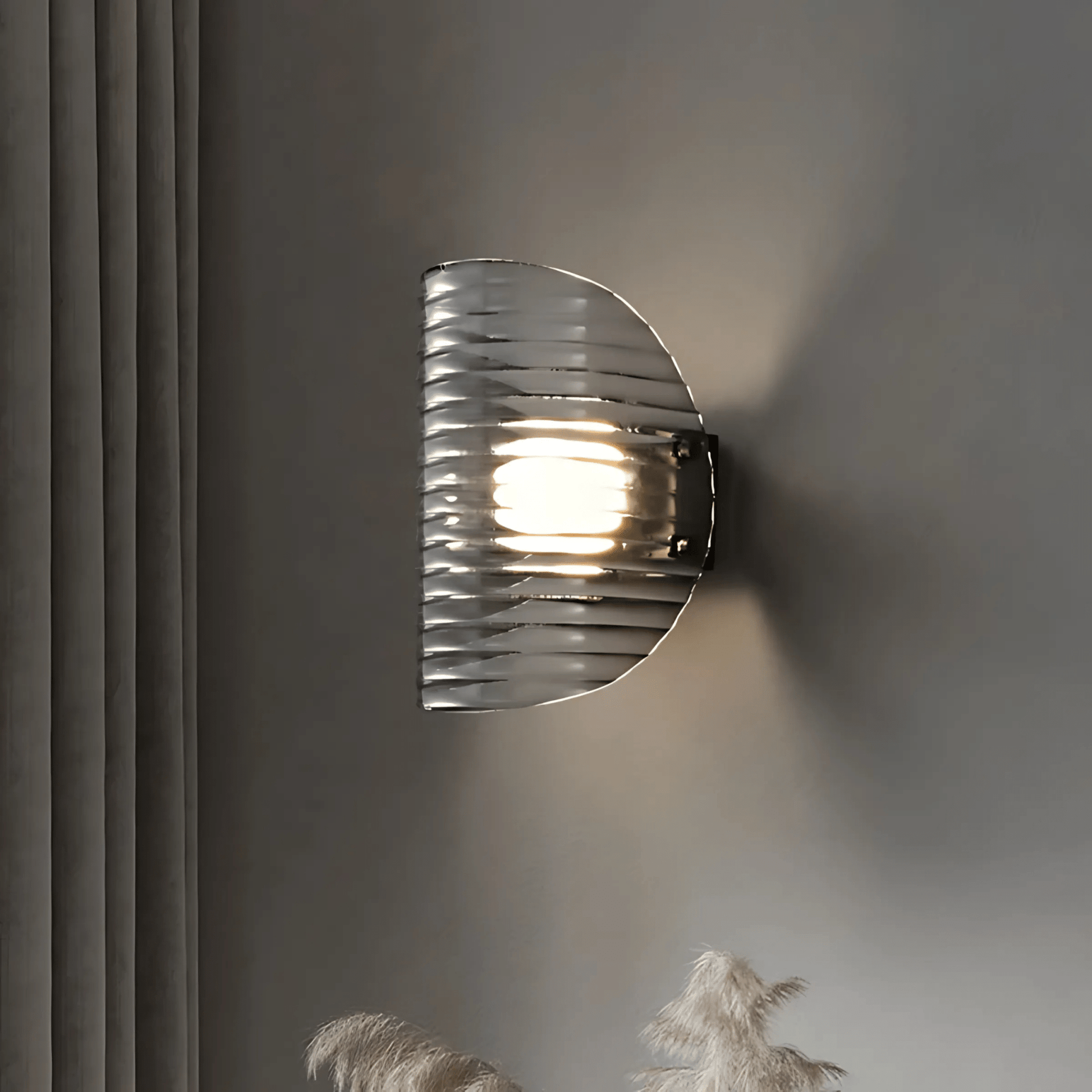 Valhalla | Modern Black Glass Industrial Chandelier Light 4
