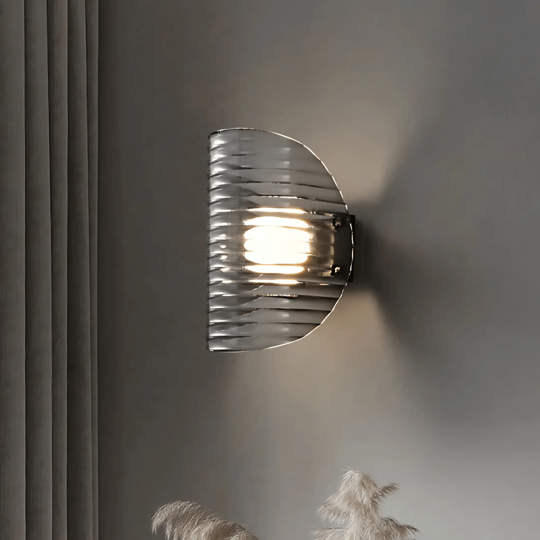 Valhalla | Modern Black Glass Industrial Chandelier Light 4