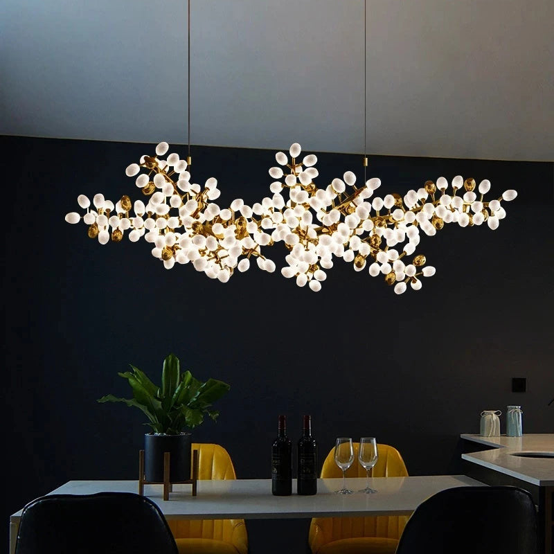 Freyza | Cithaila postmoderner Luxus-Glaskronleuchter – modernes Esszimmer, Wohnzimmer
