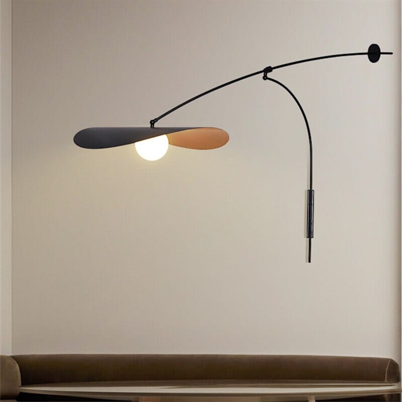 ValorStone | Elegant Dimmable Metal Wall Light with Satin Black Finish 2