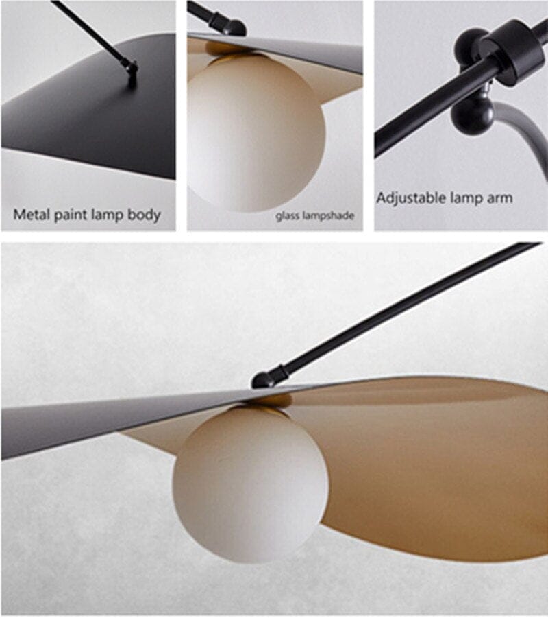 ValorStone | Elegant Dimmable Metal Wall Light with Satin Black Finish 5