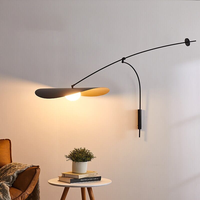 ValorStone | Elegant Dimmable Metal Wall Light with Satin Black Finish 6