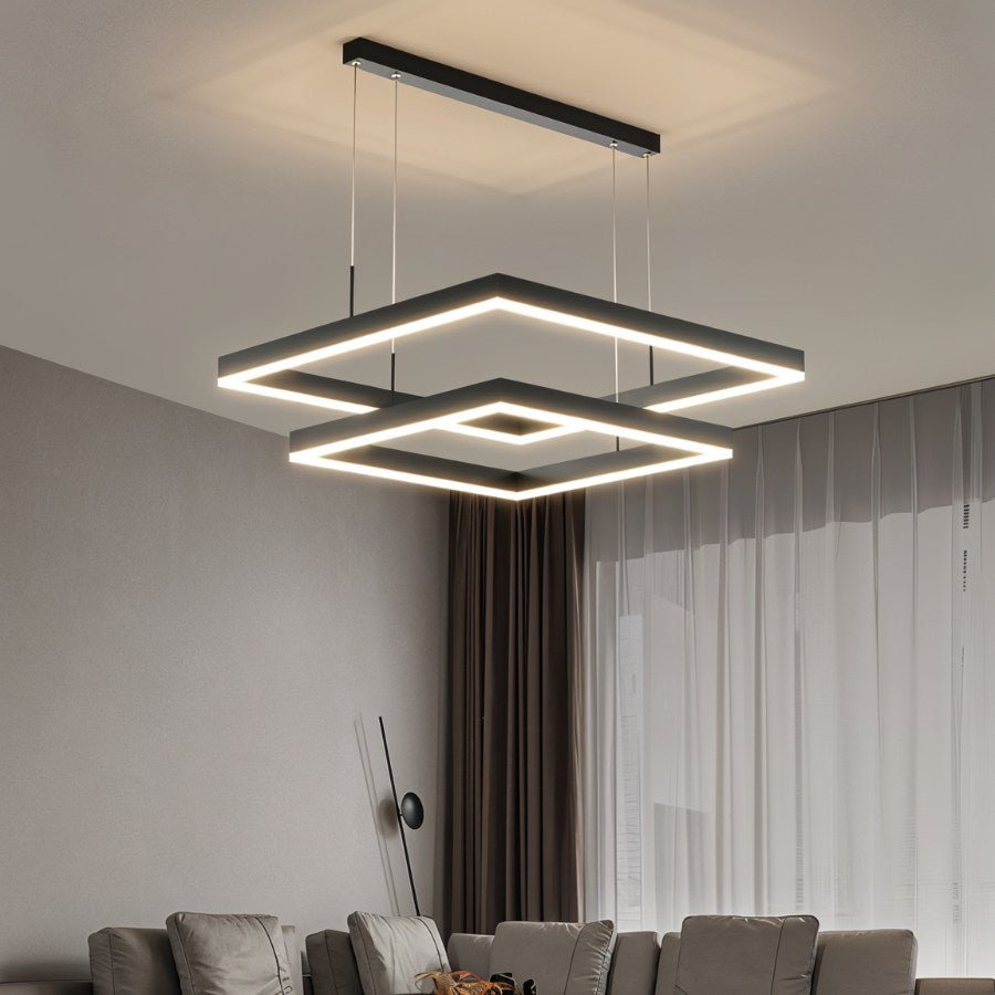 Freyza - VannaLux | Elegant Modern Wrought Iron Adjustable Chandelier