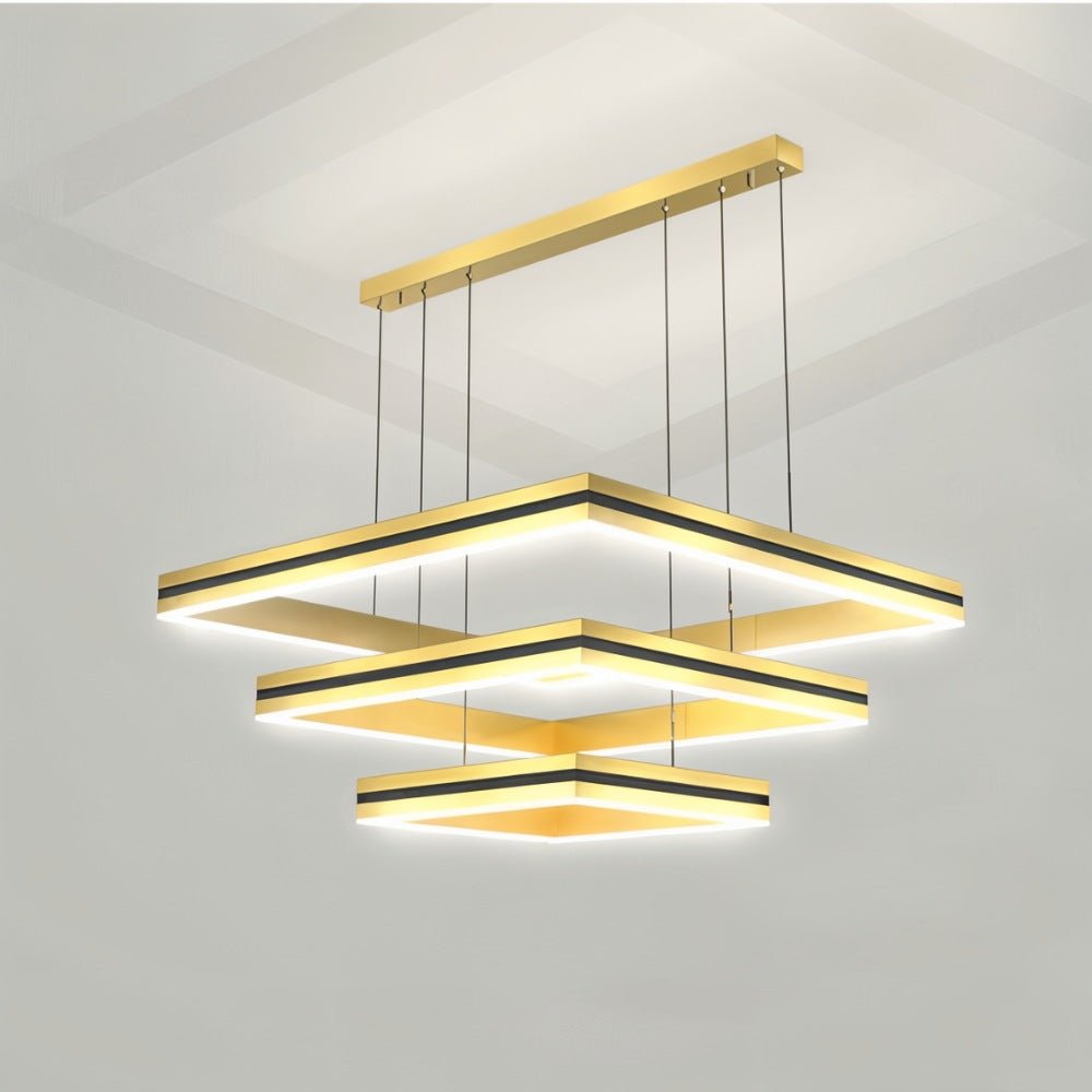 Freyza - VannaLux | Elegant Modern Wrought Iron Adjustable Chandelier