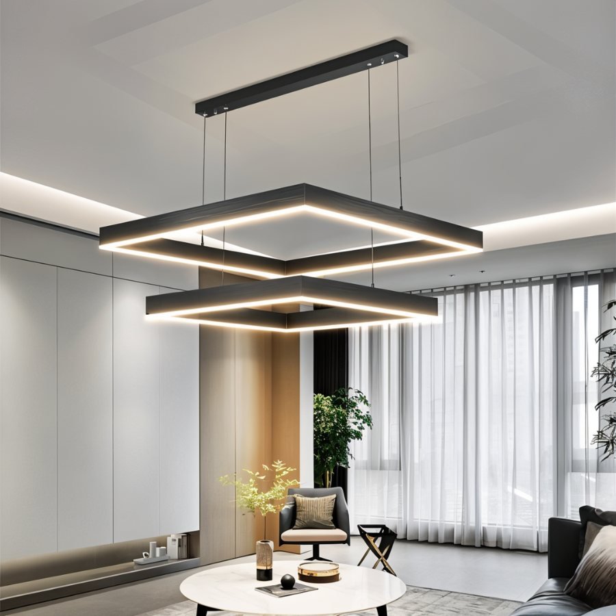 Freyza - VannaLux | Elegant Modern Wrought Iron Adjustable Chandelier