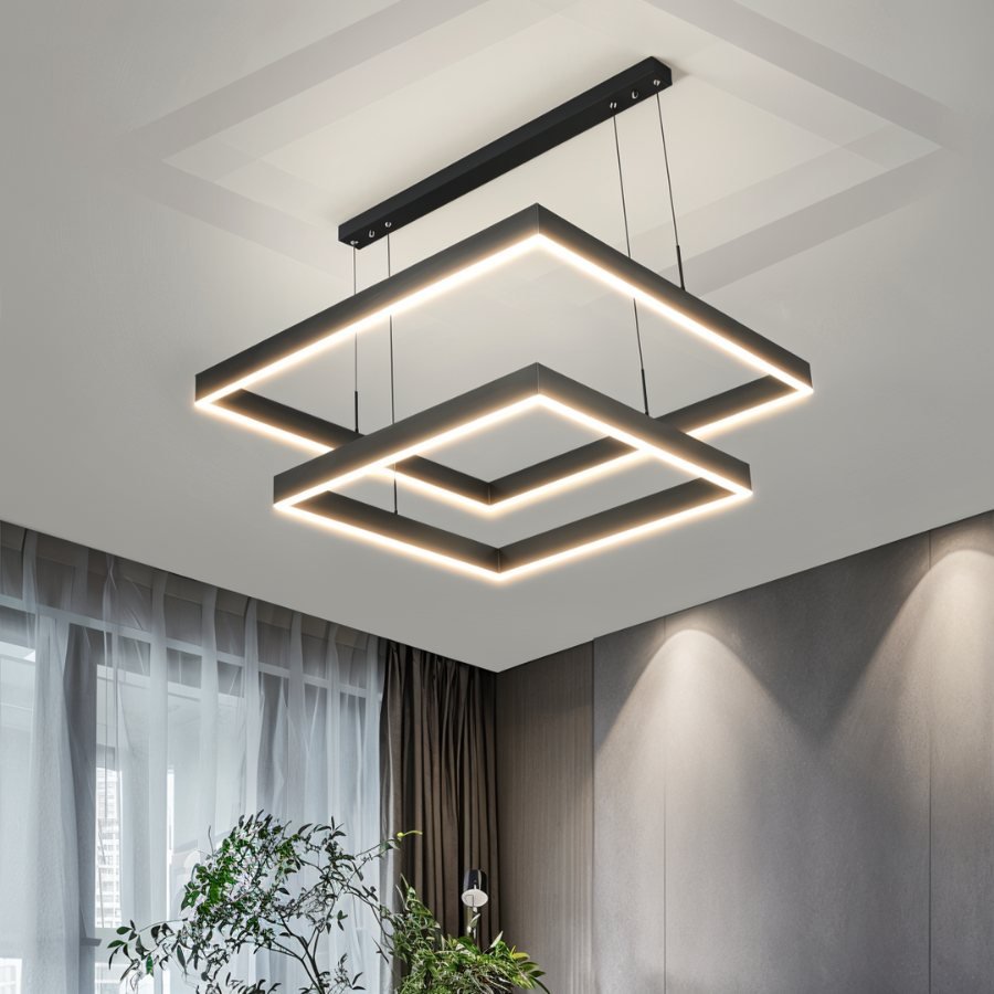 Freyza - VannaLux | Elegant Modern Wrought Iron Adjustable Chandelier