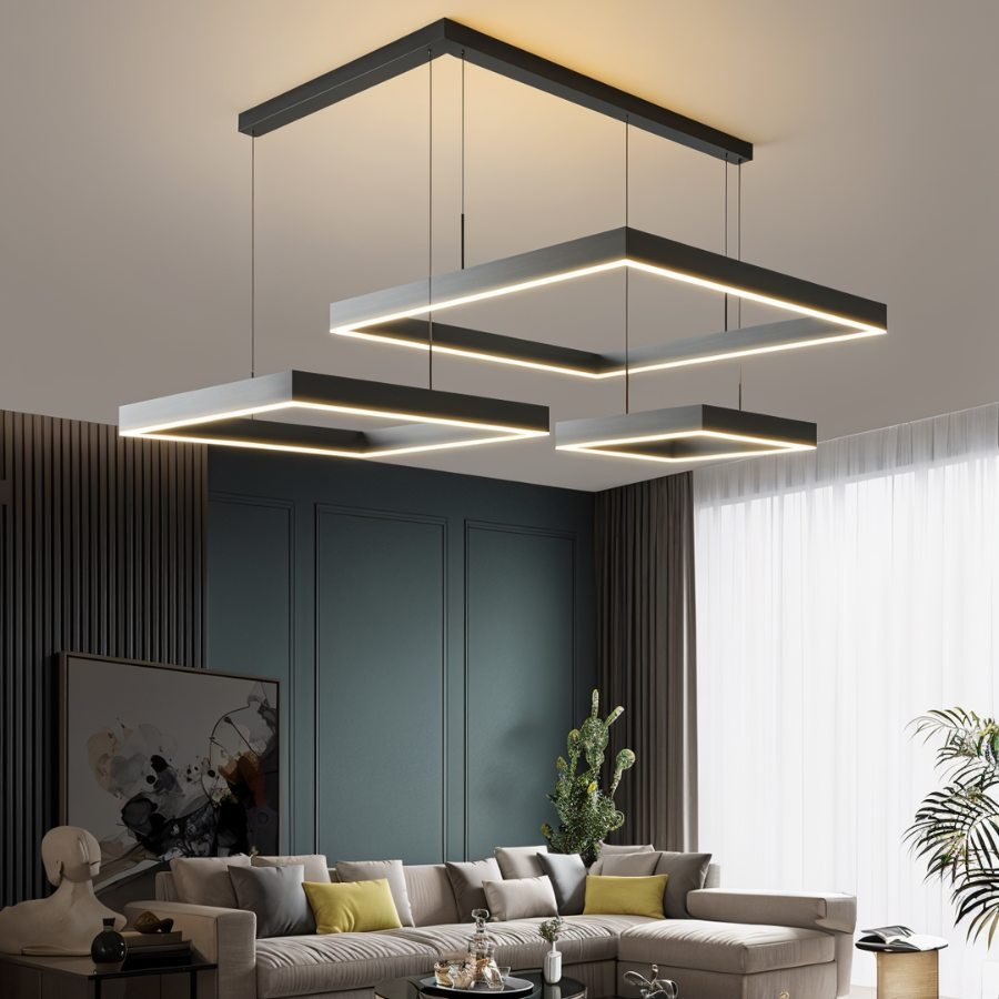 Freyza - VannaLux | Elegant Modern Wrought Iron Adjustable Chandelier
