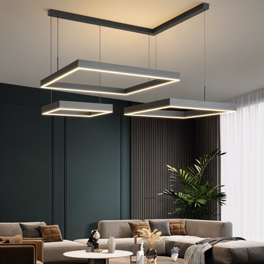 Freyza - VannaLux | Elegant Modern Wrought Iron Adjustable Chandelier