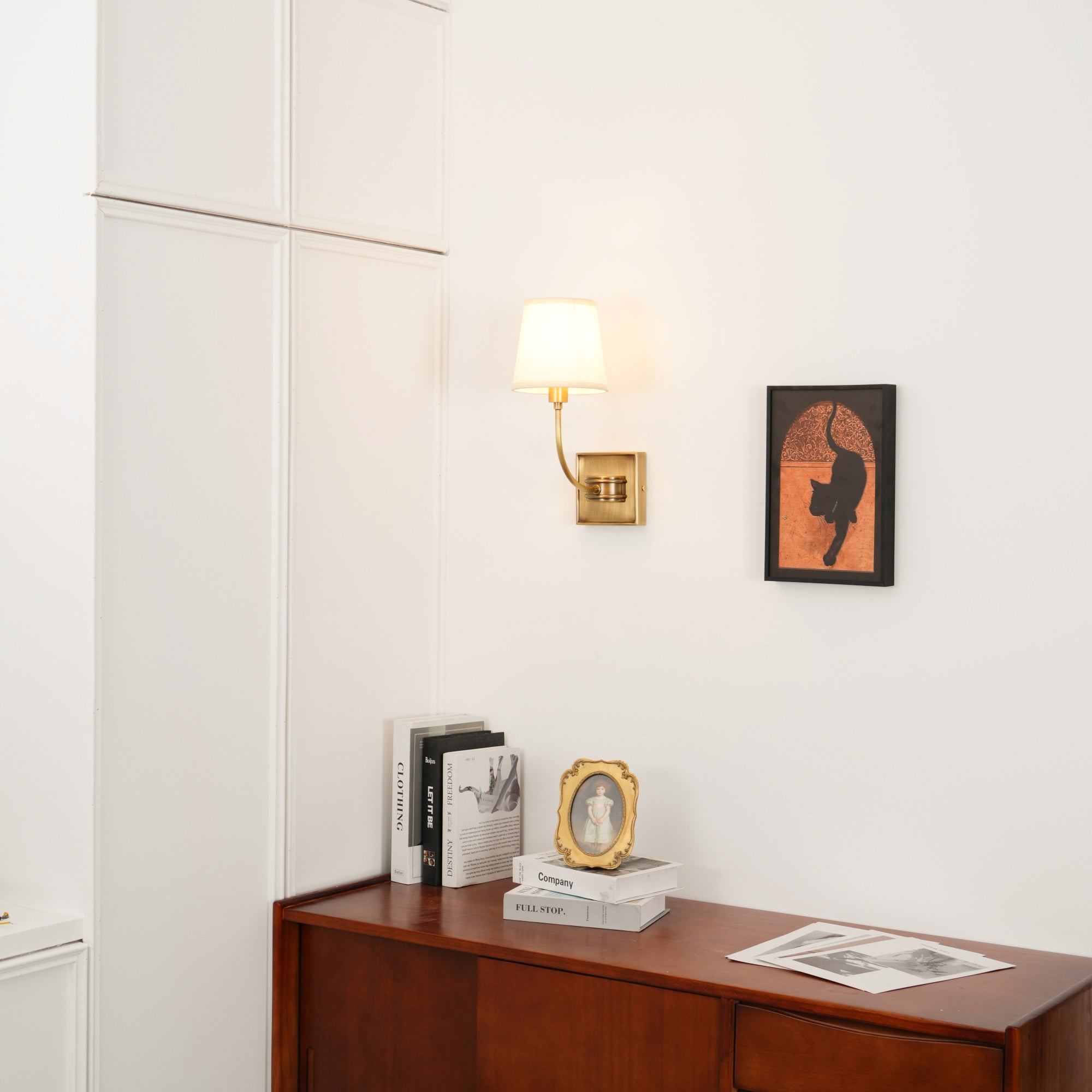 Freyza | Applique murale intérieure noir bronze – chambre, salon