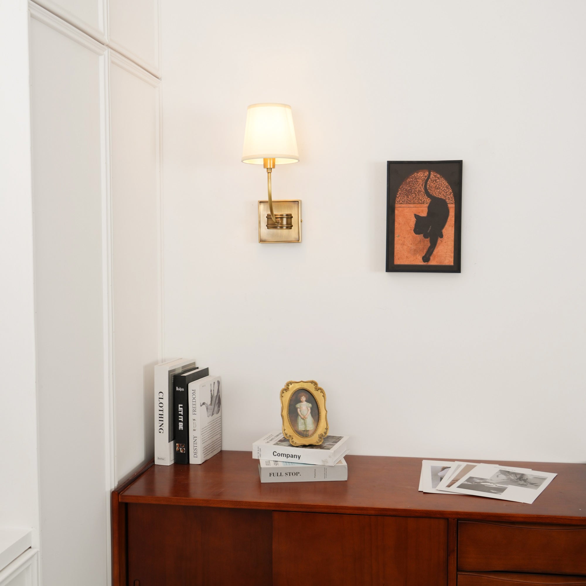Freyza | Applique murale intérieure noir bronze – chambre, salon