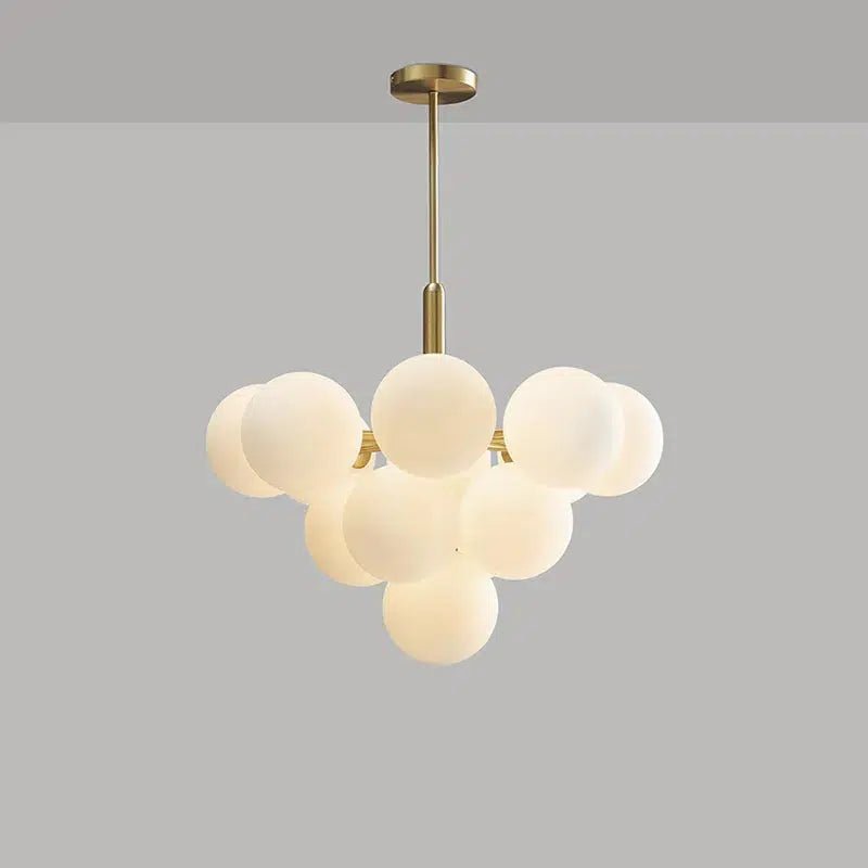 Freyza - VenetianGlow | Elegant Contemporary Metal and Glass Chandelier