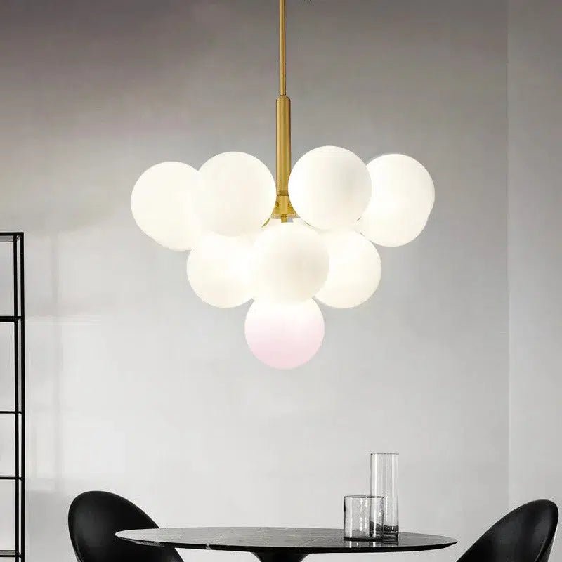 Freyza - VenetianGlow | Elegant Contemporary Metal and Glass Chandelier