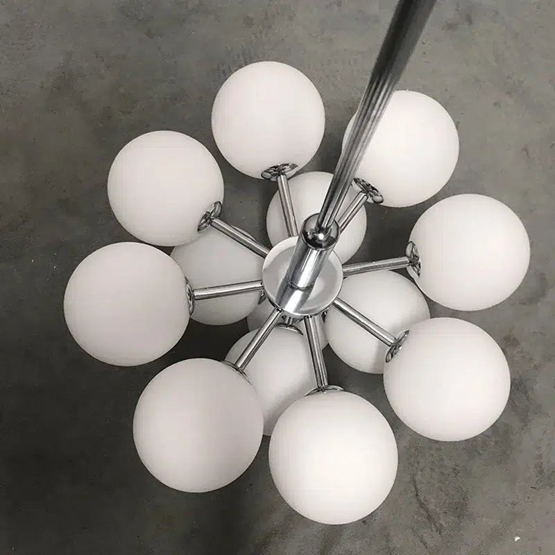 Freyza - VenetianGlow | Elegant Contemporary Metal and Glass Chandelier
