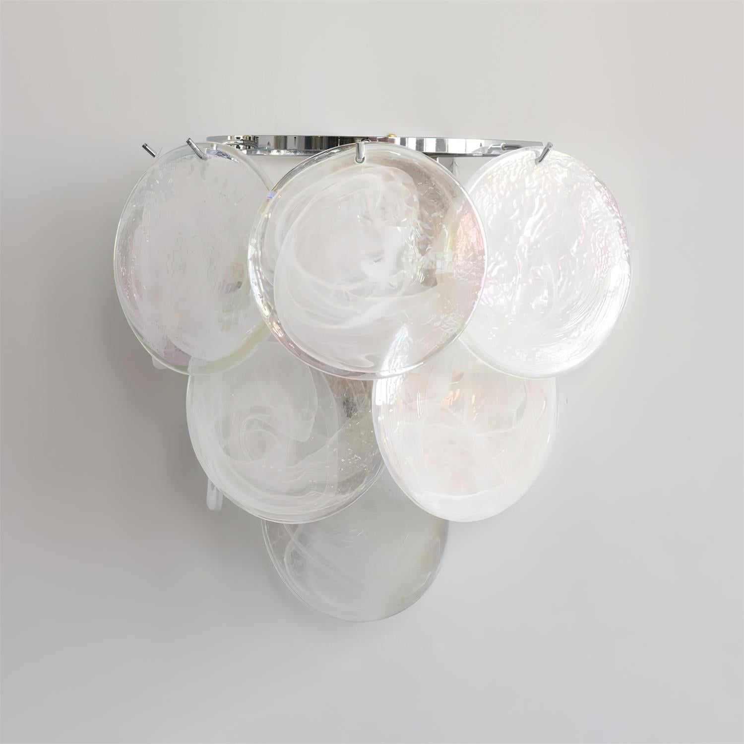 Freyza | Applique murale d’intérieur en verre multicolore à plusieurs lumières Ephira – chambre, salon