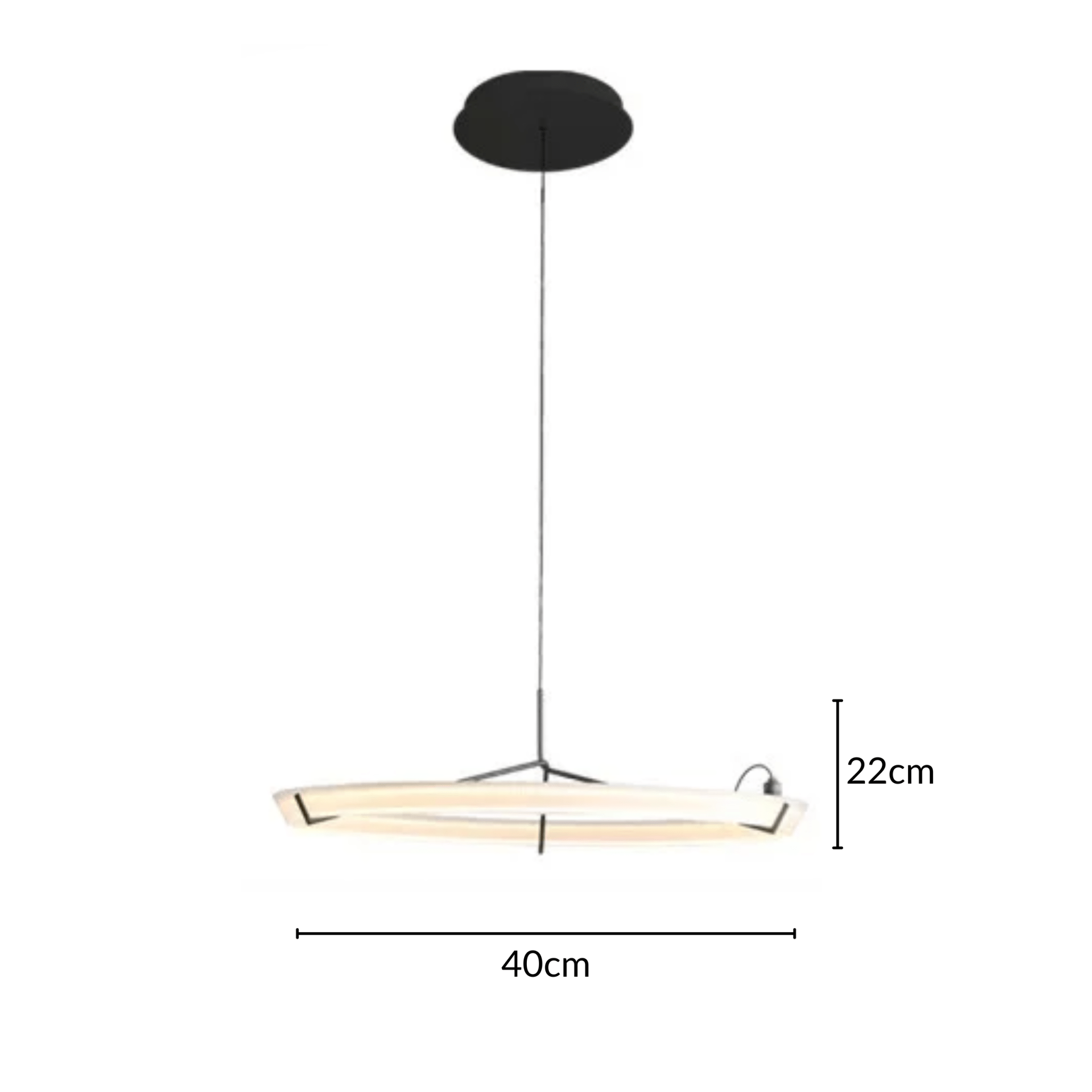 Freyza - Veritas | Elegant Modern Geometric Chandelier Light for Sophisticated Spaces
