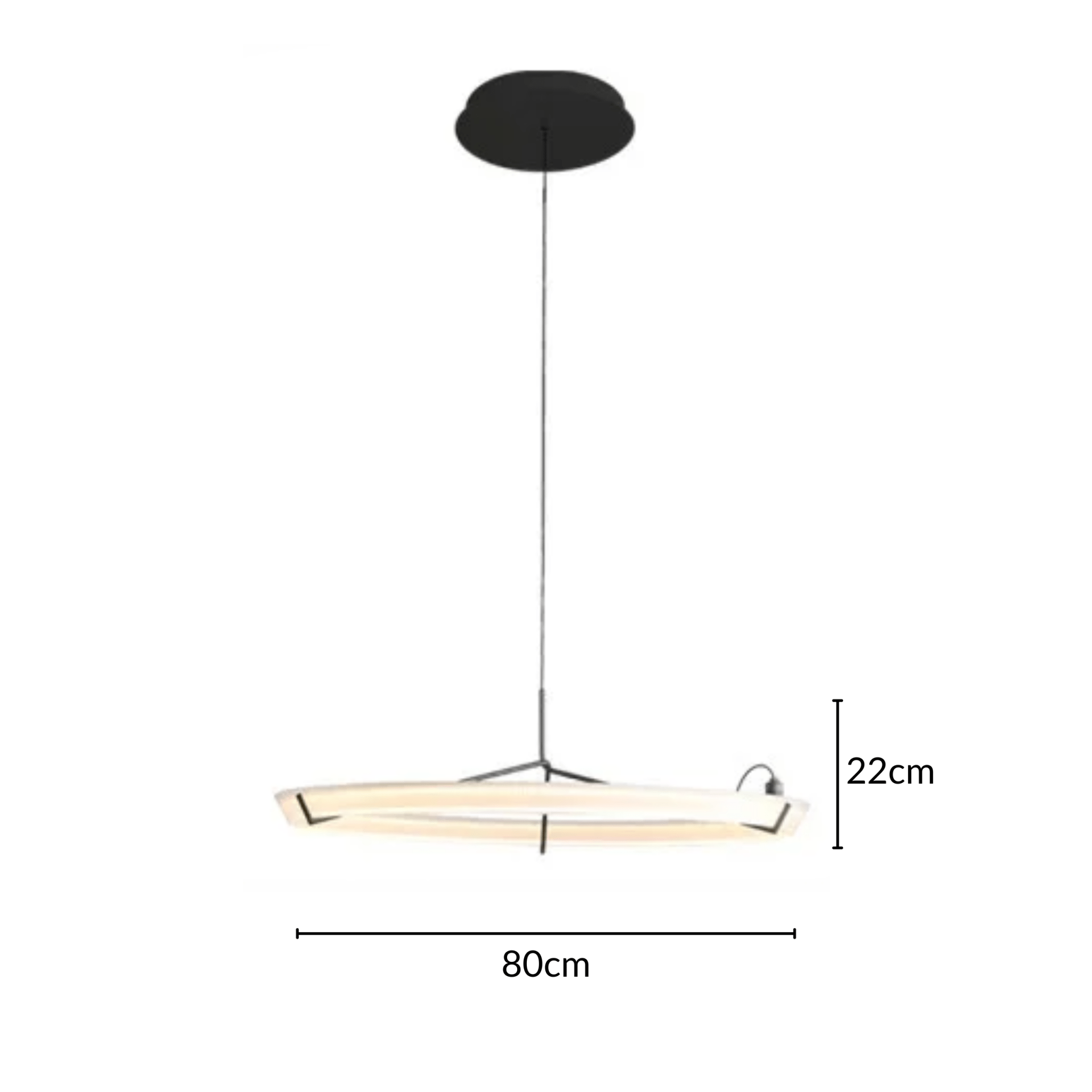 Freyza - Veritas | Elegant Modern Geometric Chandelier Light for Sophisticated Spaces