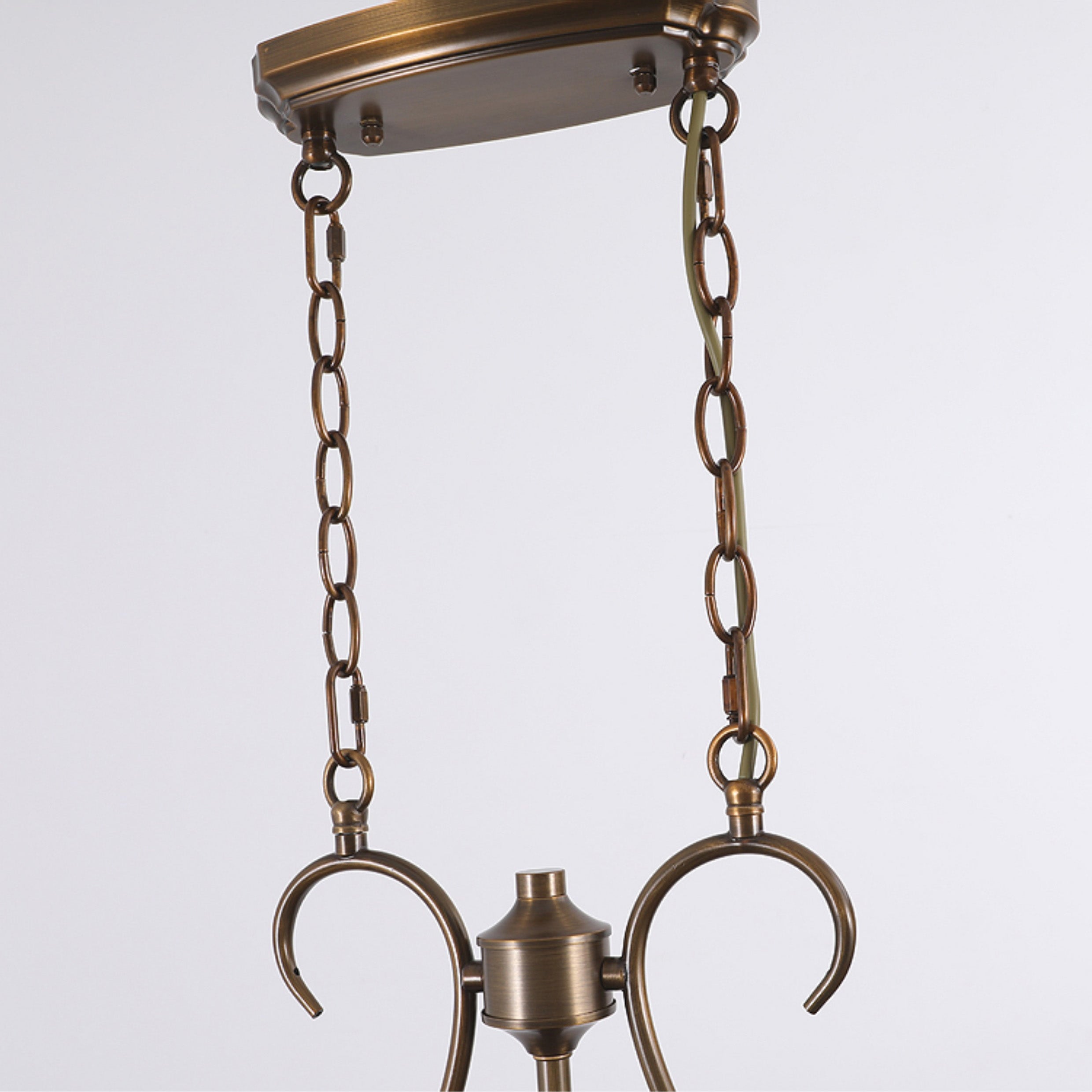 Freyza | Aloror Vintage Industrial Brass Glass Pendant Light – Industrial Kitchen Dining Room