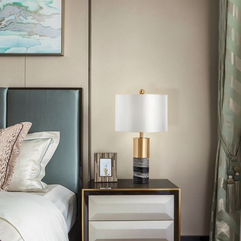 Vexora | Elegant Modern Sculptural Table Lamp for Bedroom or Living Room 3