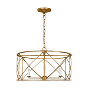 Freyza - Vintage Industrial Chandelier Light with 4 Adjustable Heads | Elegant Design for Indoor Ambiance