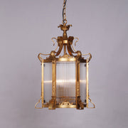 Freyza - Vintage Rust Chandelier Light with Unique Design | Elegant Indoor Illumination for Warm Ambiance