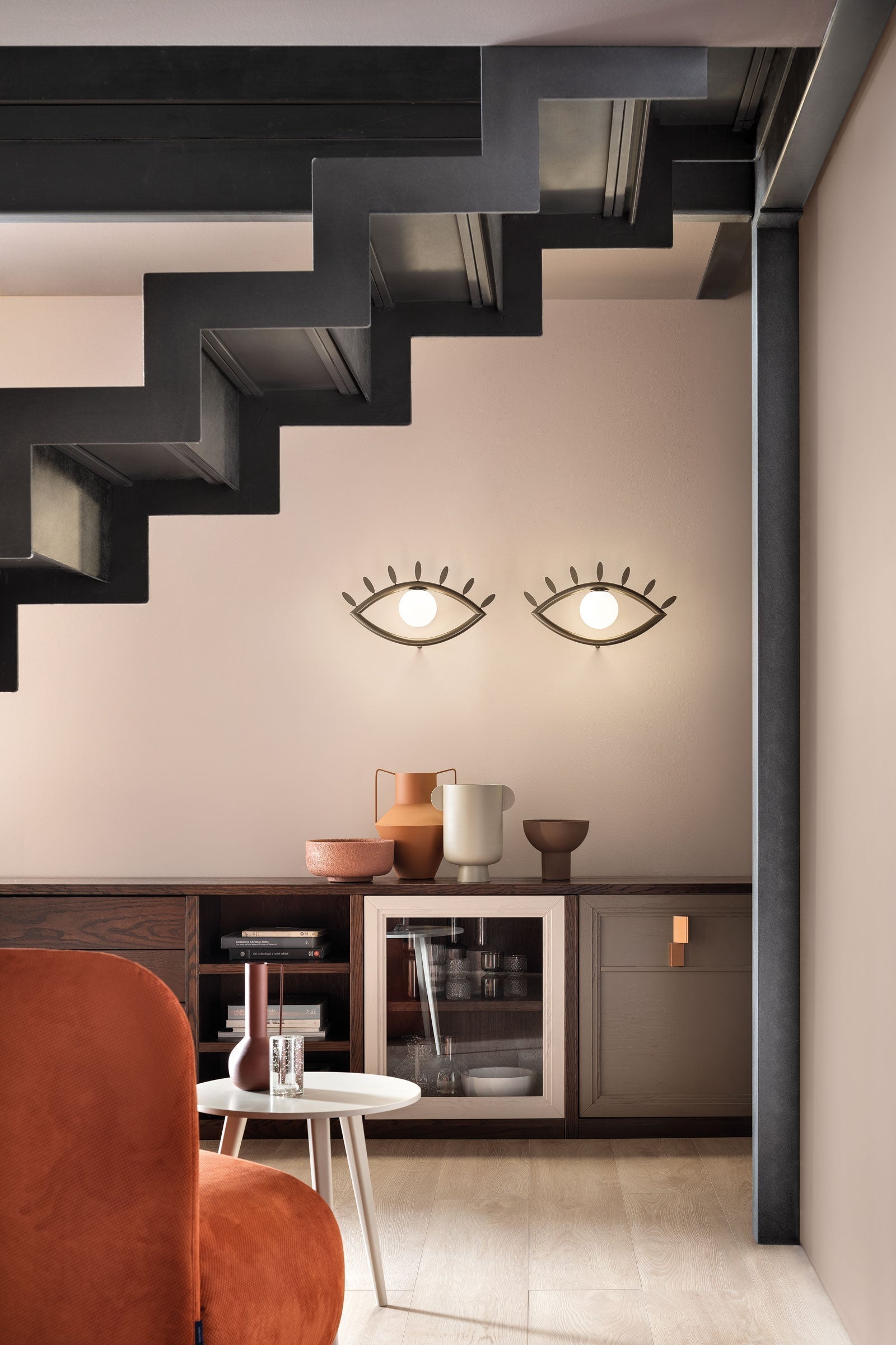 Freyza | Oldore Brass Glass Brass Glass Wall Light – Bedroom Hallway