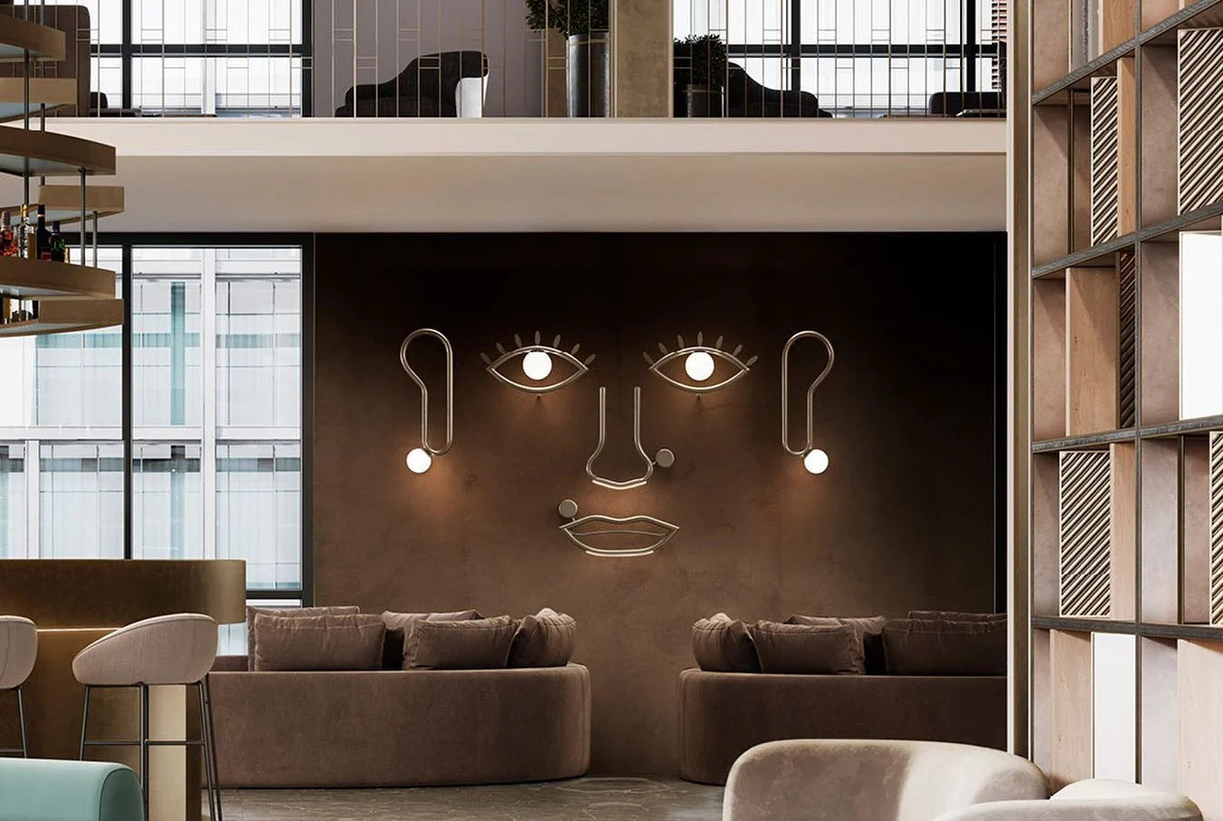 Freyza | Oldore Brass Glass Brass Glass Wall Light – Bedroom Hallway