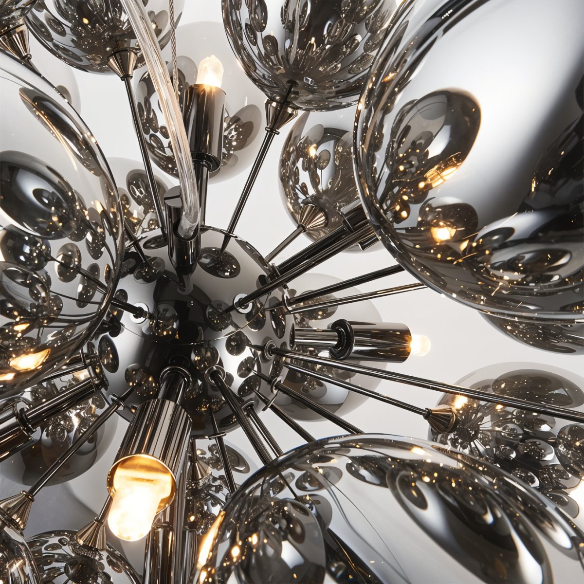 Freyza - Vitis | Opulenter moderner Glas-Pendelleuchter