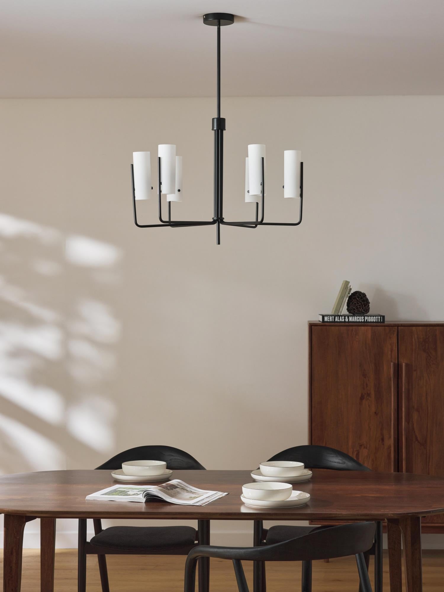 Freyza | Ivraeus Vintage-Industrie-Kronleuchter aus Messing und Glas – Industrielles Esszimmer, Wohnzimmer