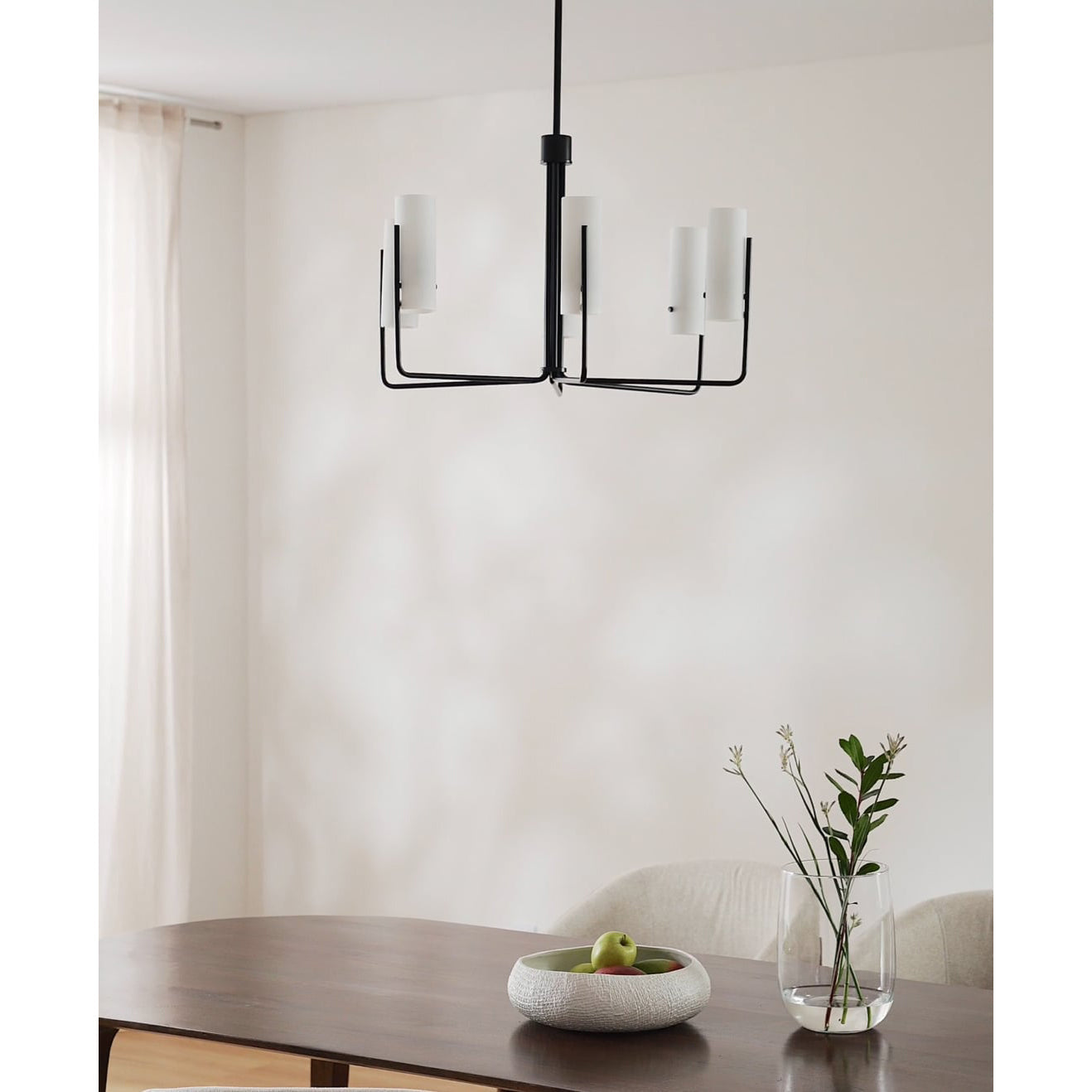 Freyza | Ivraeus Vintage-Industrie-Kronleuchter aus Messing und Glas – Industrielles Esszimmer, Wohnzimmer