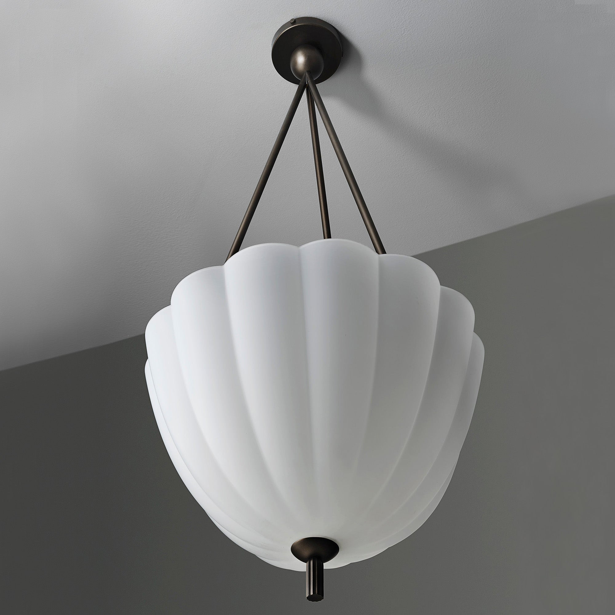 Freyza | Vavelel Messing-Glas-Pendelleuchte – Küche, Esszimmer