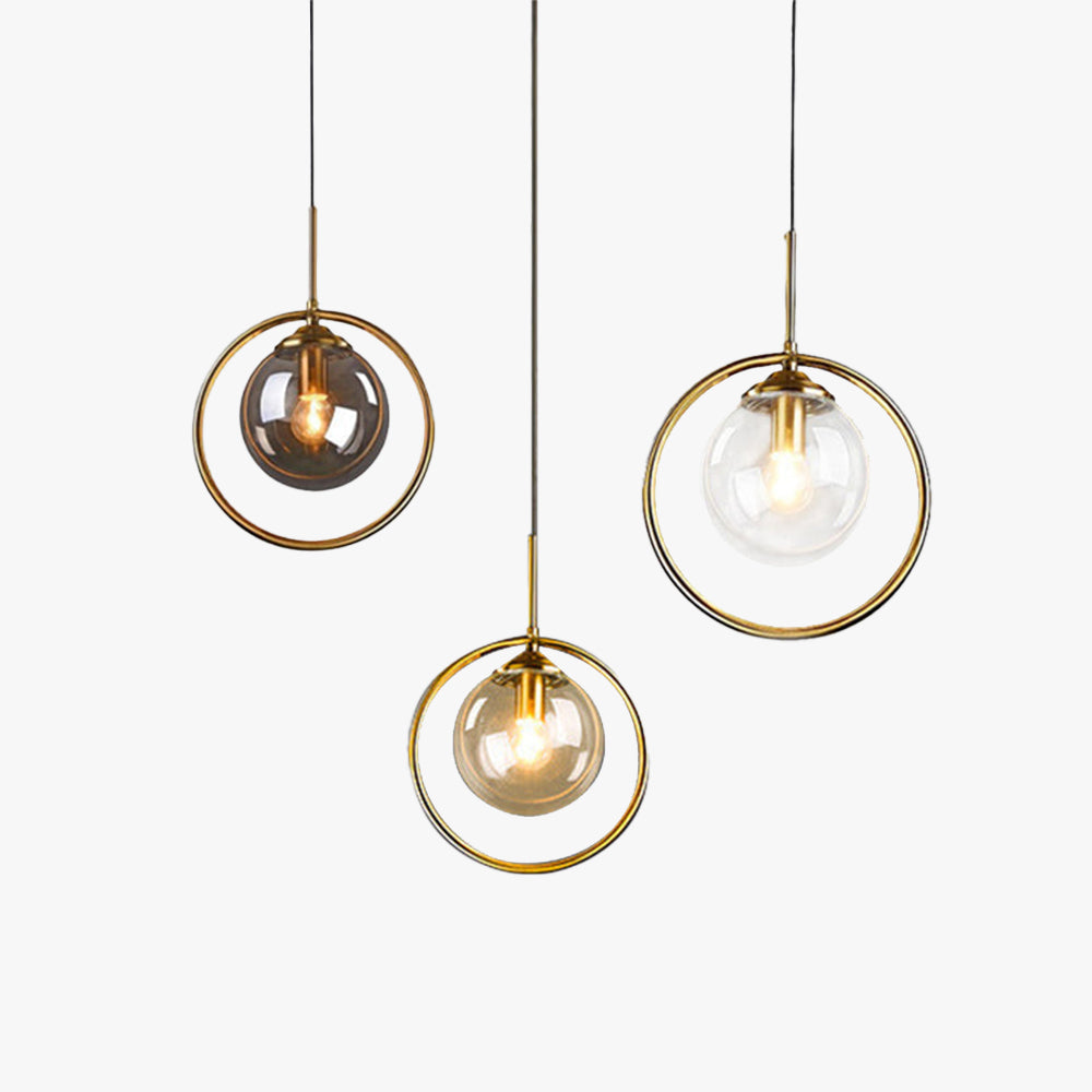 Suspension en verre Freyza | Zoey – Luminaire suspendu en verre pour cuisine et salle à manger
