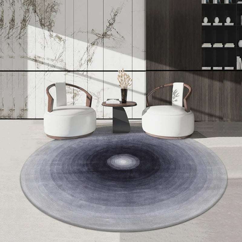 Wabi-Sabi | Round Area Rug with Plush Soft Texture | Versatile Decor for Cozy Living Spaces 2